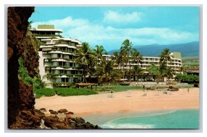 Sheraton Maui Resort Hotel Ocean View Beach Hawaii HI UNP Chrome Postcard S7