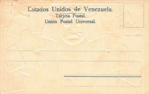 Venezuela, Stamps on Early Embossed Postcard, Unused, Published by Ottmar Zieher