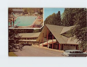 Postcard Twin Islands Motel Gatlinburg Tennessee USA
