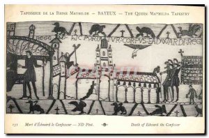 Old Postcard Tapestry of Queen Mathilde Bayeux