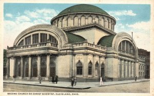 Vintage Postcard 1920s Second Church of Christ Scientist Building Cleveland Ohio