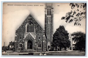 c1940's Bethany Congregational Church Quincy Massachusetts MA Postcard