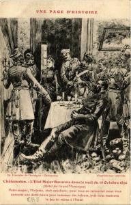 CPA CHATEAUDUN - Etat Major Bavarois dans la nuit du 18 octobre 1870 (669769)