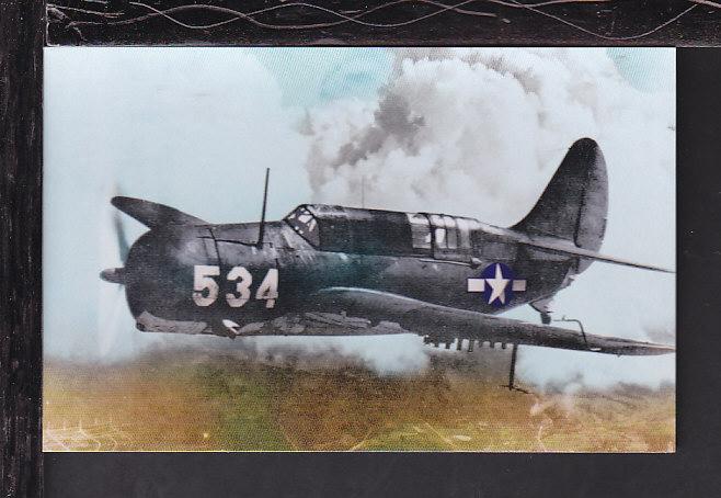 Curtiss SB2C Helldiver Postcard 
