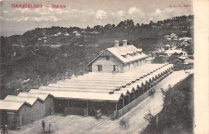 Darjeeling India Train Station Vintage Postcard AA53657