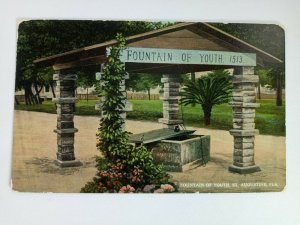 Vintage Postcard Fountain of Youth 1513 St. Augustine FL