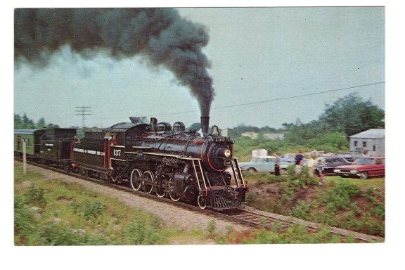 Temiskaming & Northern Ontario Railway Train, North Bay, Ontario,