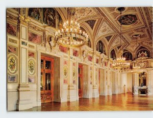 Postcard Schwind-Foyer Opera House Vienna Austria