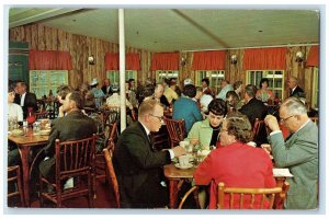 c1950's Cherokee Village Restaurant Dining Room Arkansas AR Vintage Postcard