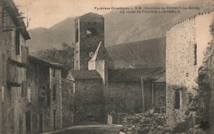 Vintage Postcard 1910's Pyrenees Orientales Enyirons de Vernet les Bains Fillols