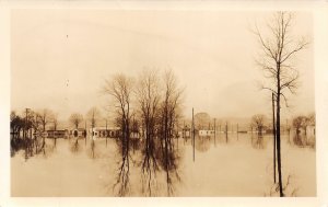 J22/ Parkersburg West Virginia RPPC Postcard c1920s Flood Disaster Homes 183