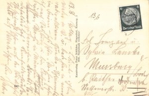Austria Villach Hotel Post vintage postcard