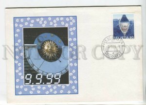 445453 Switzerland 1999 special cancellations end of the millennium