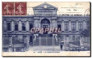 Old Postcard Agen The Courthouse