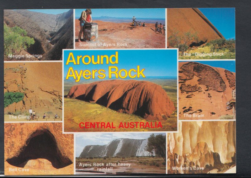 Australia Postcard - Views Around Ayers Rock, Central Australia   RR3544