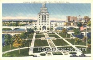 Memorial Building & Island Plaza - Cedar Rapids, Iowa IA