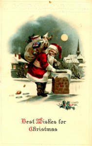 Greeting - Christmas, Santa Claus (Red Suit)