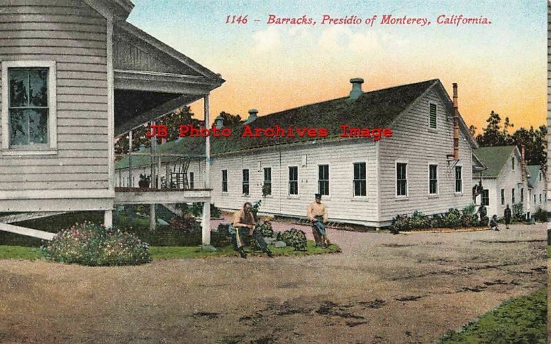 CA, Monterey, California, Presidio Barracks, Mitchell No 1146