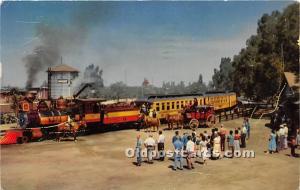 The Ghost Town & Calico Railroad Meeting the Stage Coach Knott's Berry Farm, ...