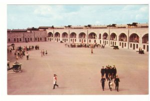 The Parade Grounds, Fort Henry, Kingston, Ontario, Vintage Chrome Postcard