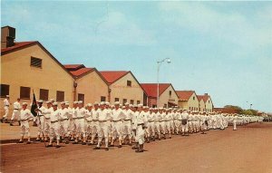 CA, San Diego, California, US Naval Training Center Troop arrival, Dexter Press