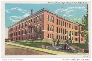 Iowa Council Bluffs Abraham Lincoln High School 1949