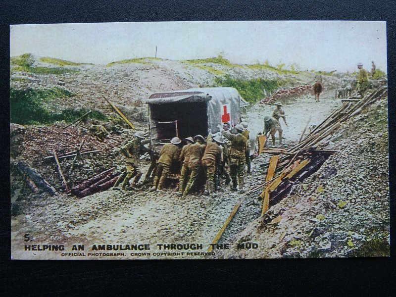 WW1 Collection of 12 DAILY MAIL OFFICIAL WAR PHOTO POSTCARD Repro Postcard 