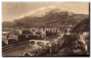 Old Postcard The Beautiful French Alps Grenoble Isere Vue Generale and Mouche...