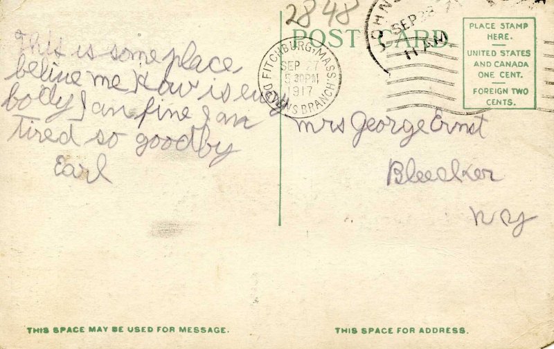 MA - Ayer. Camp Devens, 303rd Infantry Barracks