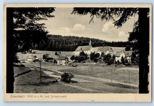 Eisenach Thuringia Germany Postcard Bad Schwarzwald Black Forest 1950
