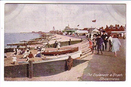 Esplanade, Beach, Sheerness, Engand,