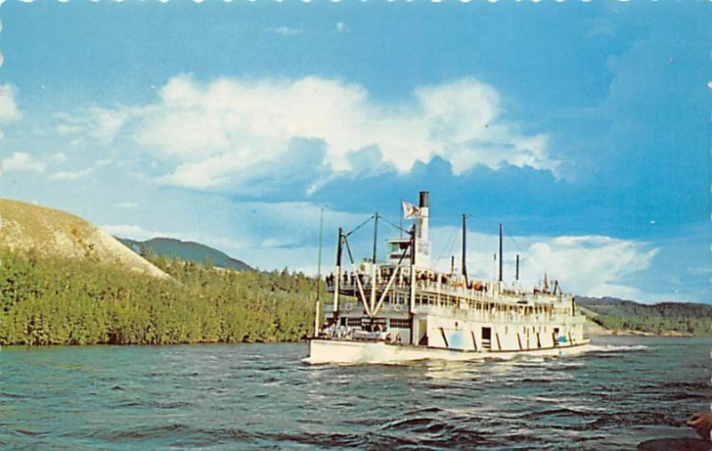 SS Klondike At Yukon River Ferry Boat Ship 