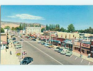 Unused 1950's SINCLAIR GAS STATION & cafe & SHOPS Richfield UT r1345-39