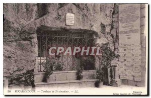 Postcard Old Rocamadour Tomb of St Amadour