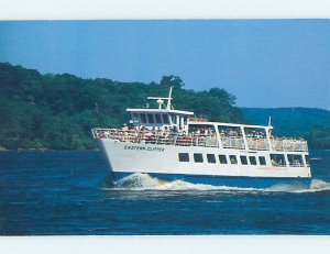 1980's Postcard Ad NEW ENGLAND STEAMBOAT LINES Haddam Connecticut CT hp8196