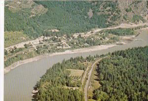 Canada British Columbia Aerial View Boston Bar In Fraser Canyon