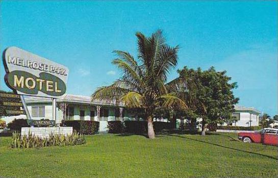 Florida Fort Lauderdale Melrose Park Motel