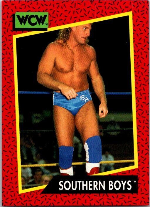 1991 WCW Wrestling Card Southern Boys Steve Armstrong Tracy Smothers sk21221