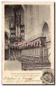 Old Postcard St Bertrand de Comminges stalls of the choir and organ