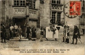 CPA BOURGES Fetes de L'Argentier Jacques-Coeur (863377)