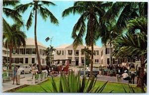 Postcard - Rawson Square, Prince George Wharf, Nassau, The Bahamas
