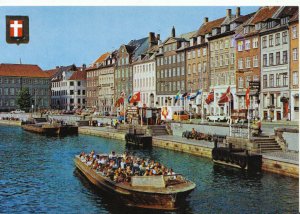 Denmark Postcard - The Harbour Tour - Copenhagen - Ref 13990A