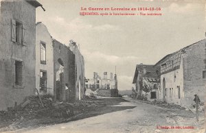 US3695 France La Guerre en Lorraine Herimenil apres le Bombardement