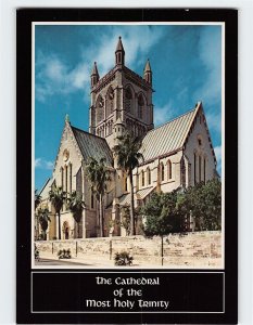 Postcard The Cathedral Of The Most Holy Trinity, British Overseas Territory