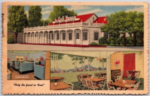 1953 The Doll House Restaurant Main Street Salt Lake City Utah Posted Postcard