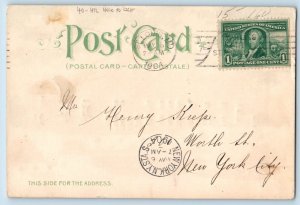 St. Louis Missouri MO Postcard Missouri State Building Hold To Light 1904 Posted