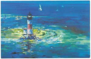 US Lighthouse drawing. Mint. Harlequin 2002.  Nice.