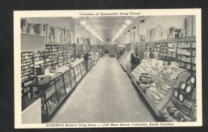 COLUMBIA SOUTH CAROLINA ECKERD'S DRUG STORE INTERIOR ADVERTISING POSTCARD