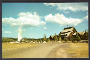 Old Faithful Inn Hotel,Yellowstone