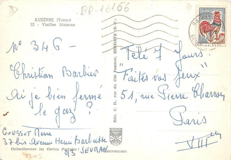 BR16166 Auxerre Vieilles Maisons France